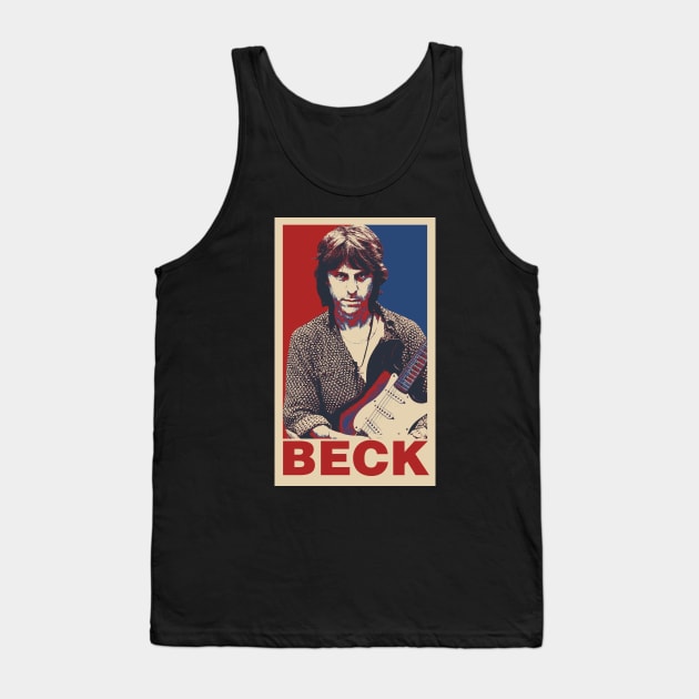 Jeff Beck Pop Art Style Tank Top by mia_me